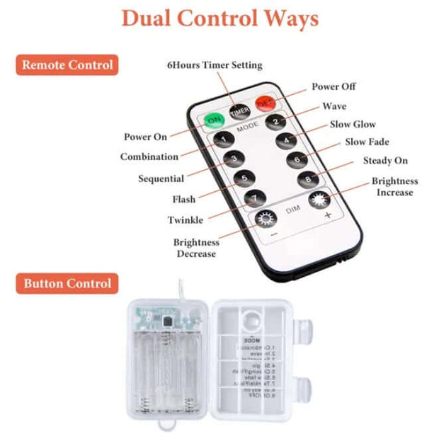 1Pc 3.28FT Spider Web Light With Hairy Spider