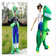 ट्रम्प चेयर इन्फ्लेटेबल सूट क्रिसमस मेकअप पार्टी खिलौने ड्रेस अप कॉस्प्ले कॉस्ट्यूम आउटफिट के लिए