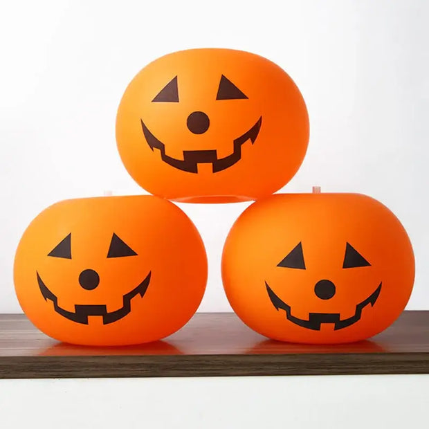 5/10pcs Halloween Pumpkin Latex Balloon Halloween Decoration Home Outdoor Halloween Pumpkin Decoration Supplies