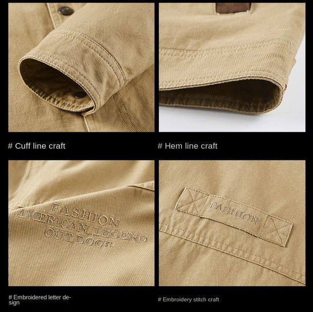 पुरुषों के लिए कैज़ुअल पतला जैकेट {2 का सेट} 