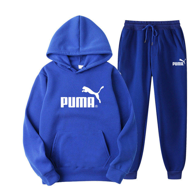 हूडी और गर्म पैंट 